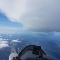 Flugwegposition um 09:17:58: Aufgenommen in der Nähe von Gußwerk, Österreich in 3668 Meter